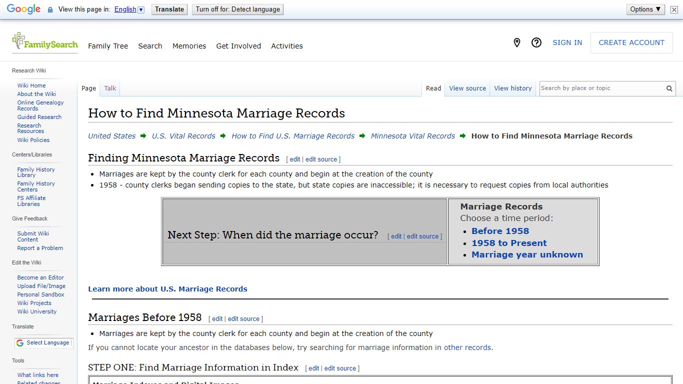 How to Find Minnesota Marriage Records • FamilySearch